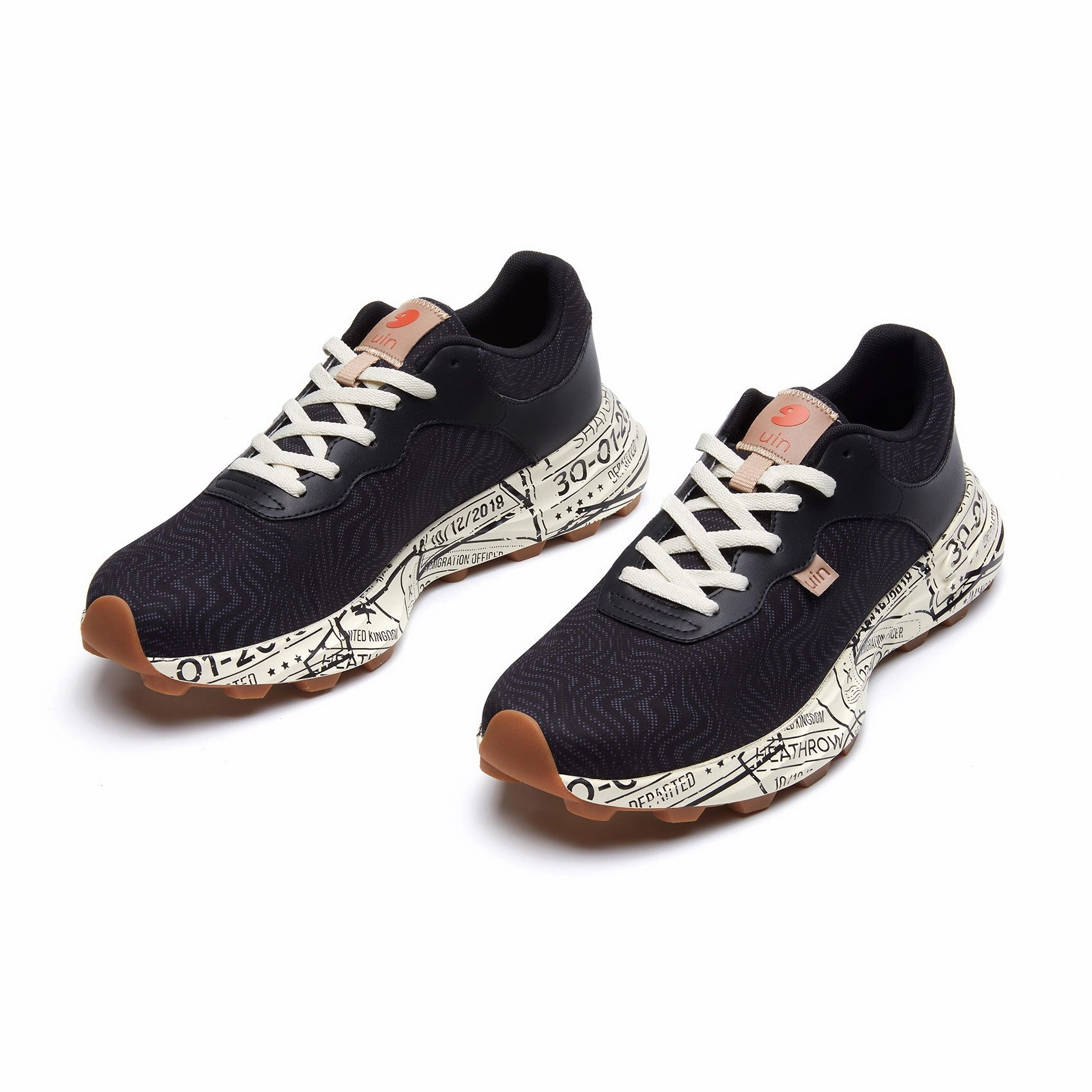 Pure Black Benidorm III Men Sneakers Fitflop