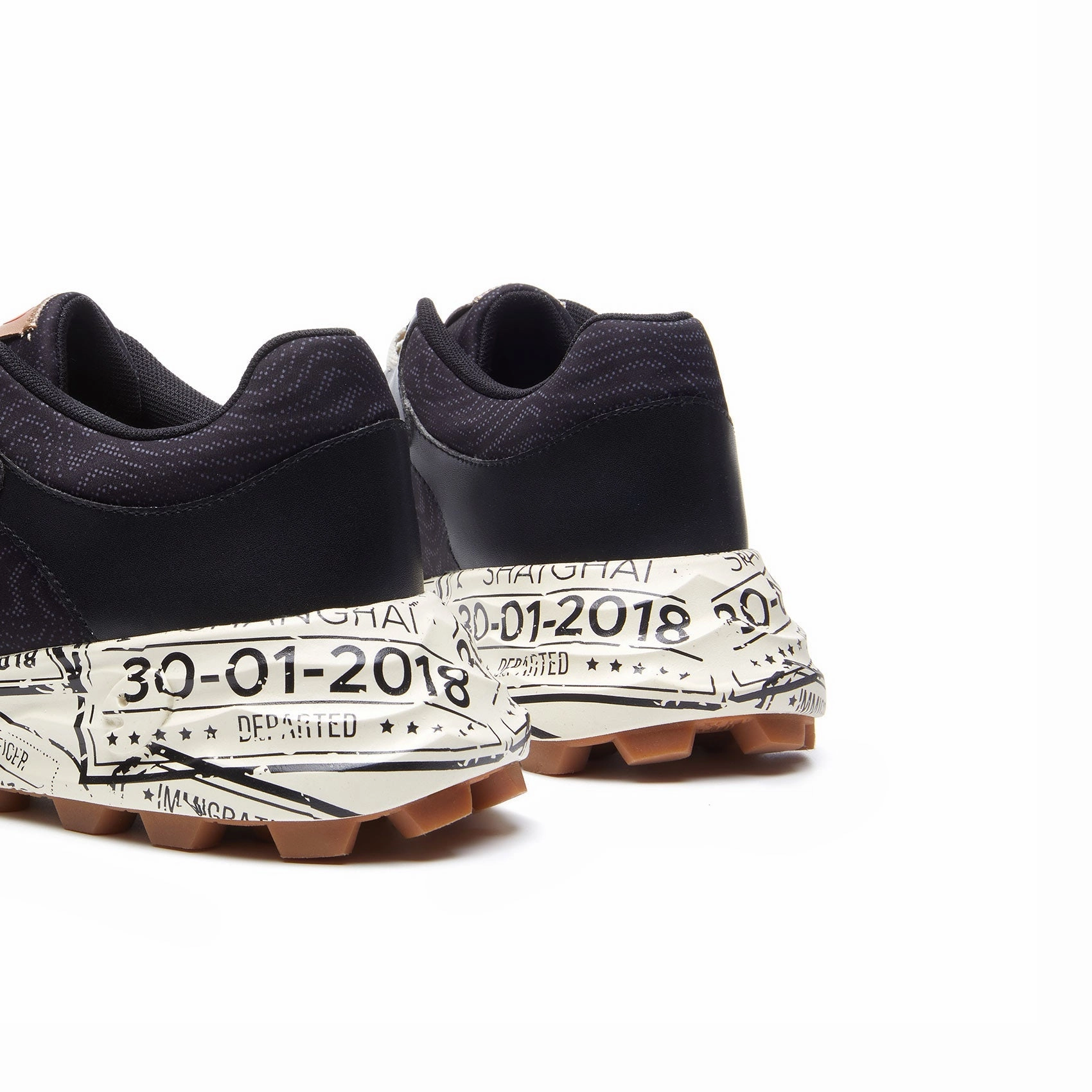 Embellished Sneakers Pure Black Benidorm III Men