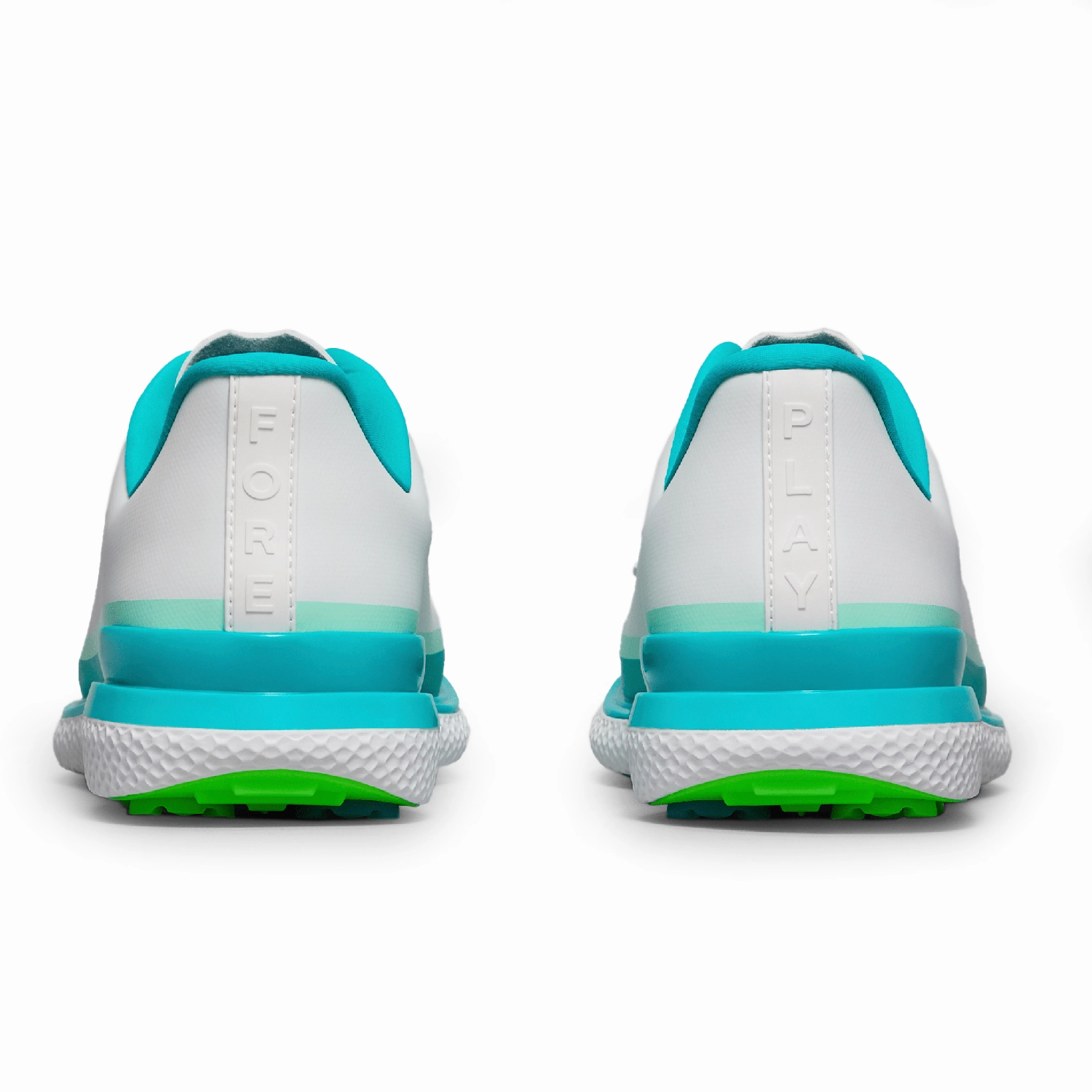 Golf Shoe Laces G/Fore Women's Tuxedo Stripe Gallivan2r Kiltie Golf Shoes - Siren