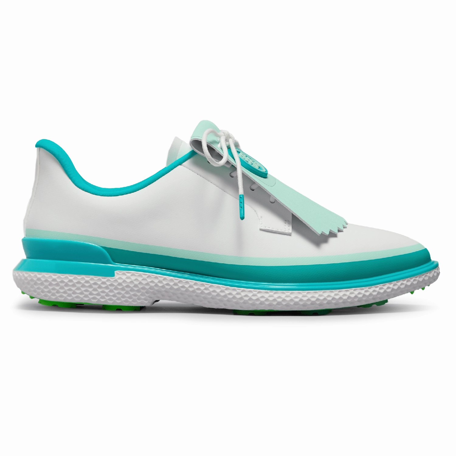 G/Fore Women's Tuxedo Stripe Gallivan2r Kiltie Golf Shoes - Siren Best Golf Shoe Bags