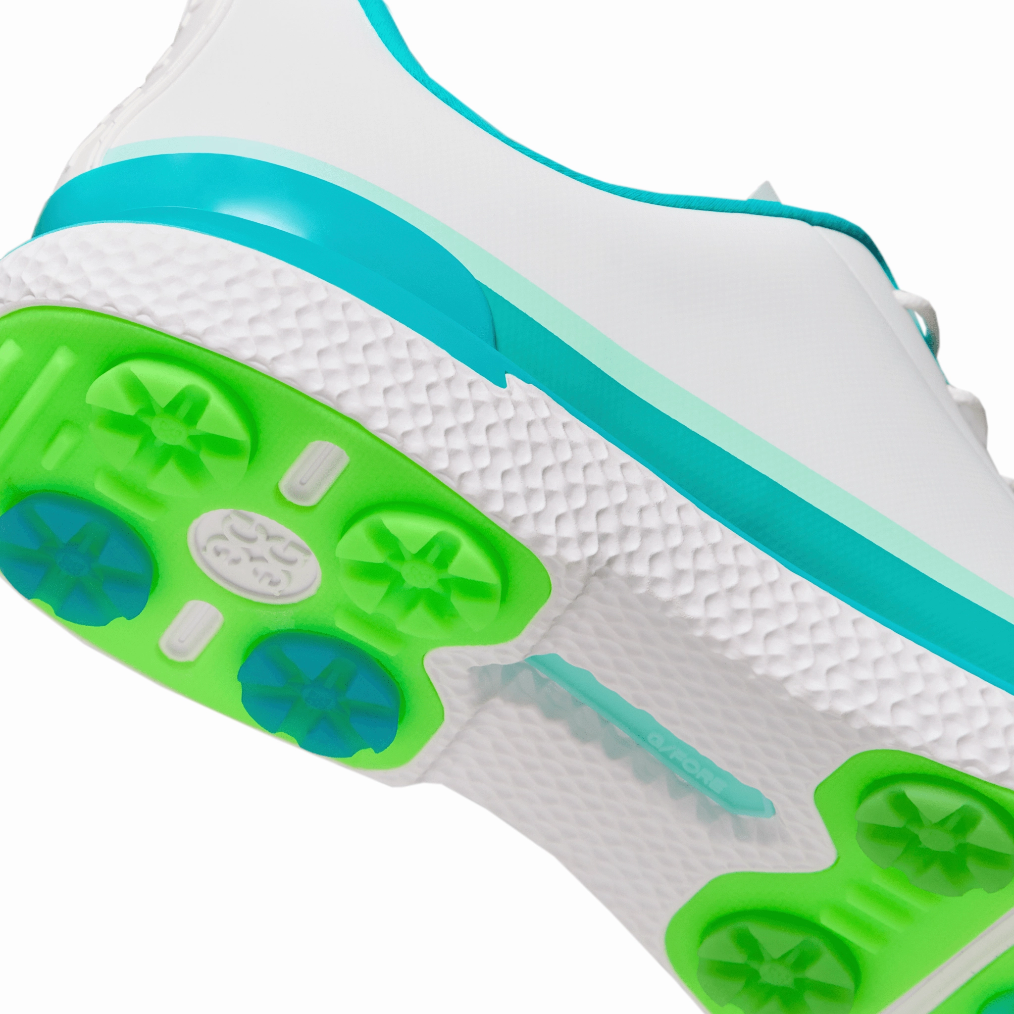 Unusual Golf G/Fore Women's Tuxedo Stripe Gallivan2r Kiltie Golf Shoes - Siren