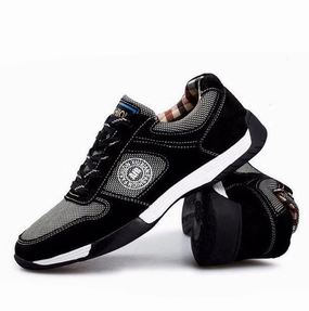 Flat Shoes Wide Feet Genuine Leather With Mesh Men Casual Shoes