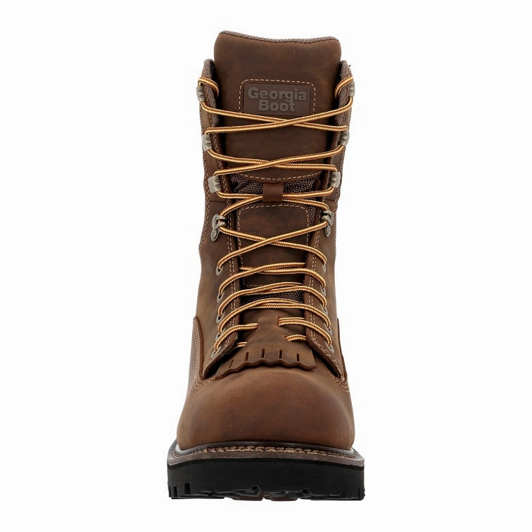 Vessi Waterproof Shoes Georgia Boot Core 37 9" Scalloped Heel Waterproof Logger Work Boot GB00717