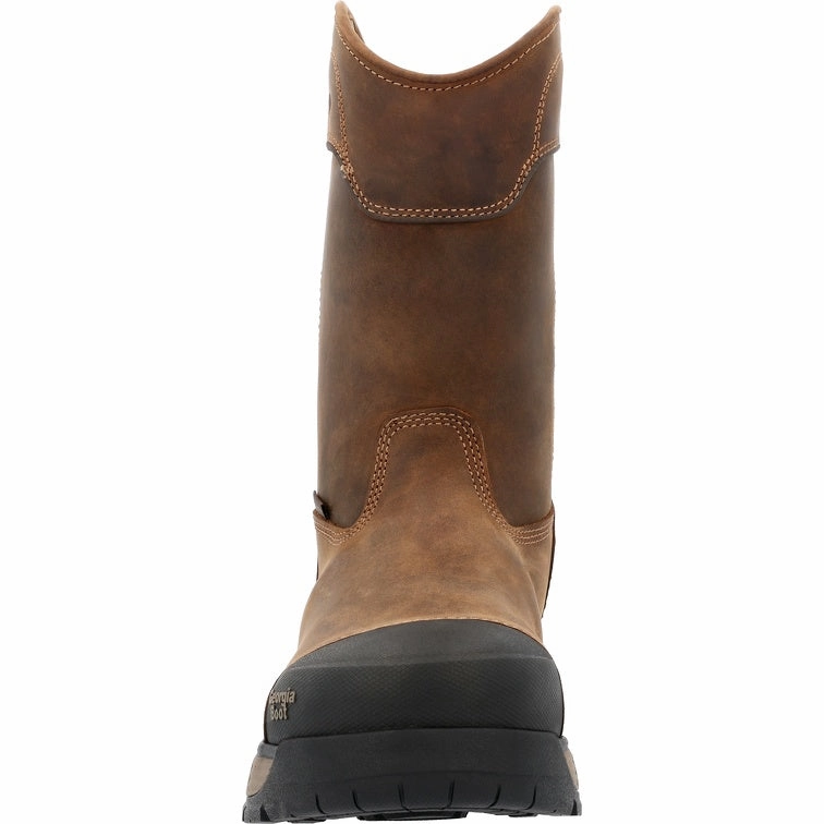 W Georgia Boot DuraBlend Edge Waterproof Alloy Toe Pull-on Work Boot GB00664