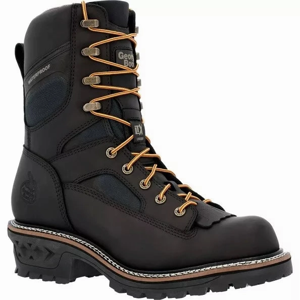Waterproof And Stain Proof Shoe Spray Georgia Boot Men's LTX Logger Composite Toe Waterproof Work Boot GB00619