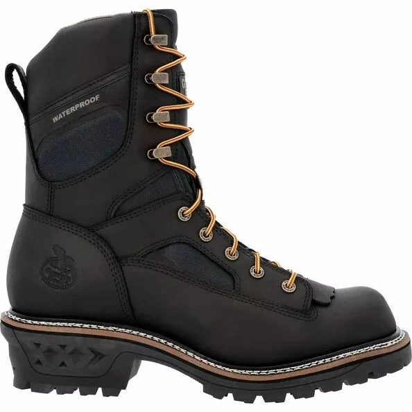 Peak Tactical Georgia Boot Men's LTX Logger Composite Toe Waterproof Work Boot GB00619