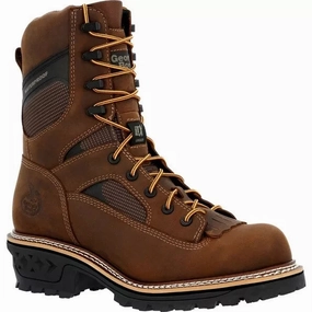 Waterproof Hemp Shoes Georgia Boot Men's LTX Logger Waterproof Work Boot GB00616
