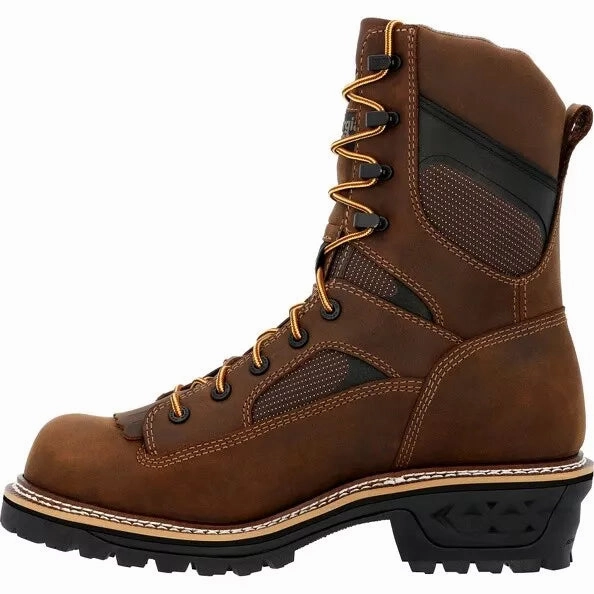 Georgia Boot Men's LTX Logger Waterproof Work Boot GB00616 Targhee Iii Waterproof Hiking Shoes