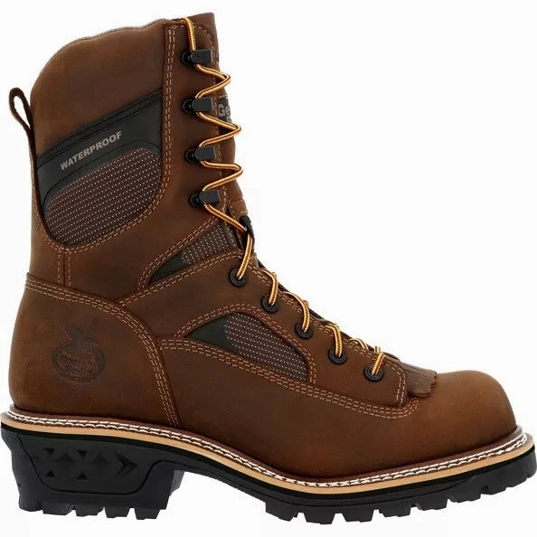Georgia Boot Men's LTX Logger Waterproof Work Boot GB00616 On Cloud Hiking Shoes Waterproof