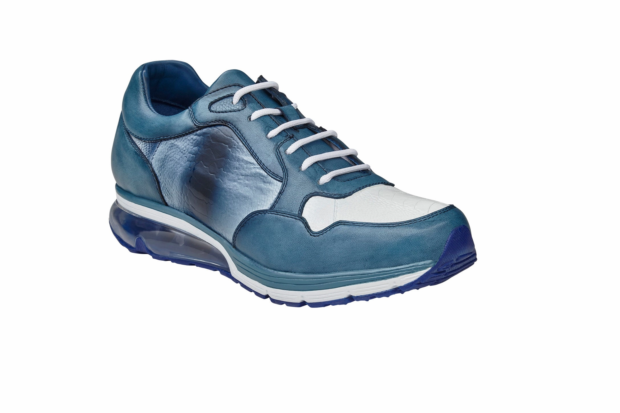 Gino - Ant. Caribbean Blue/White Veja Rio Branco Sneakers