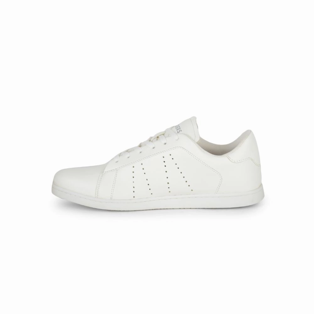 Casual Shoe Trends Gliders Casual White Lacing Sneakers For Men ANDERSON By Liberty
