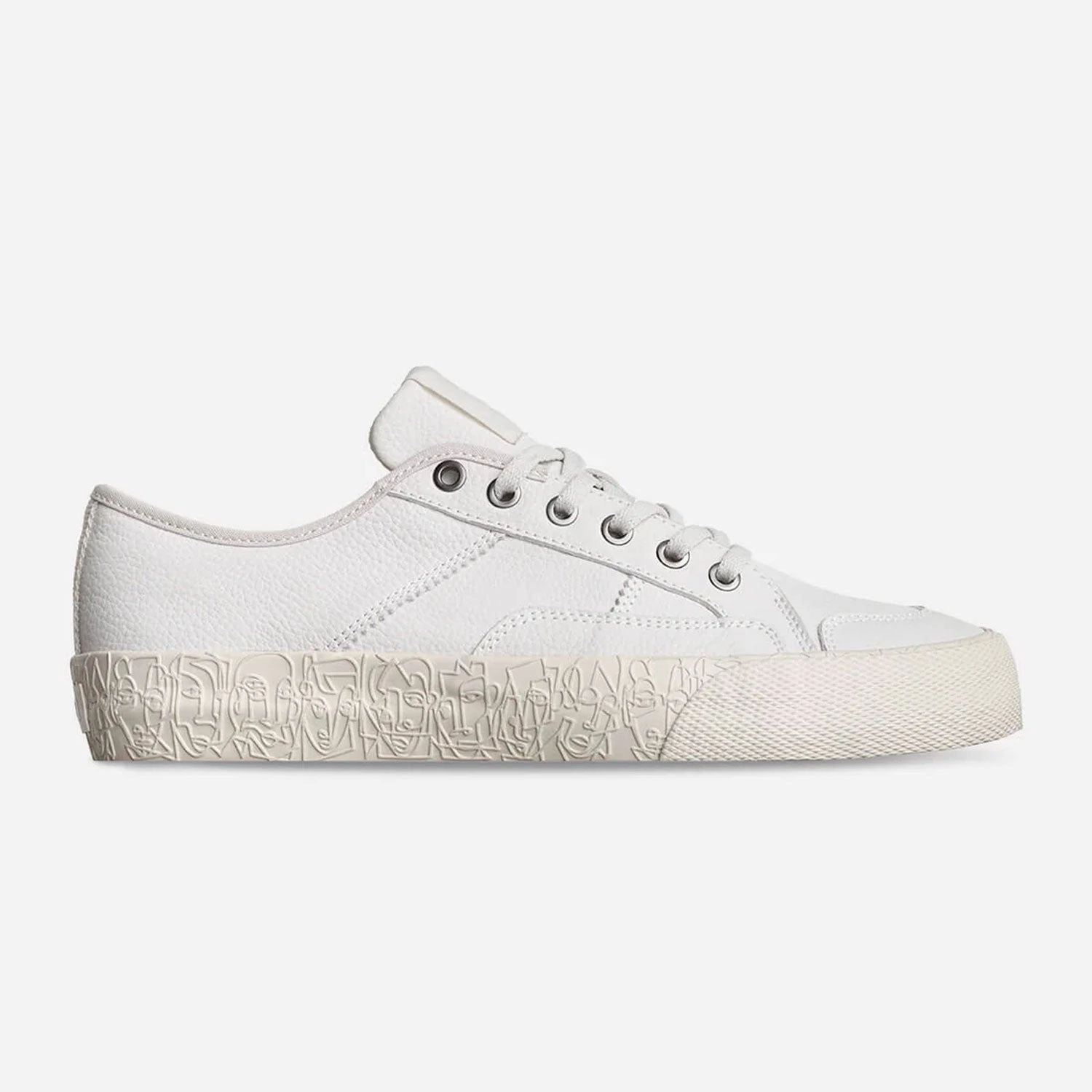 Globe Skateboard Shoes Surplus White/Montano Lakai Riley Hawk