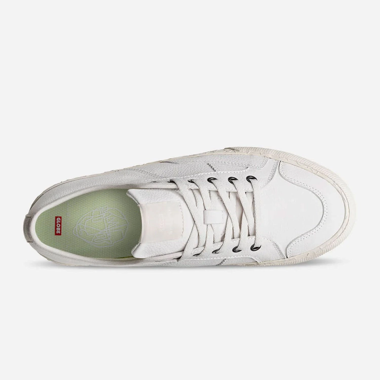 Globe Skateboard Shoes Surplus White/Montano High Top Skate Shoe