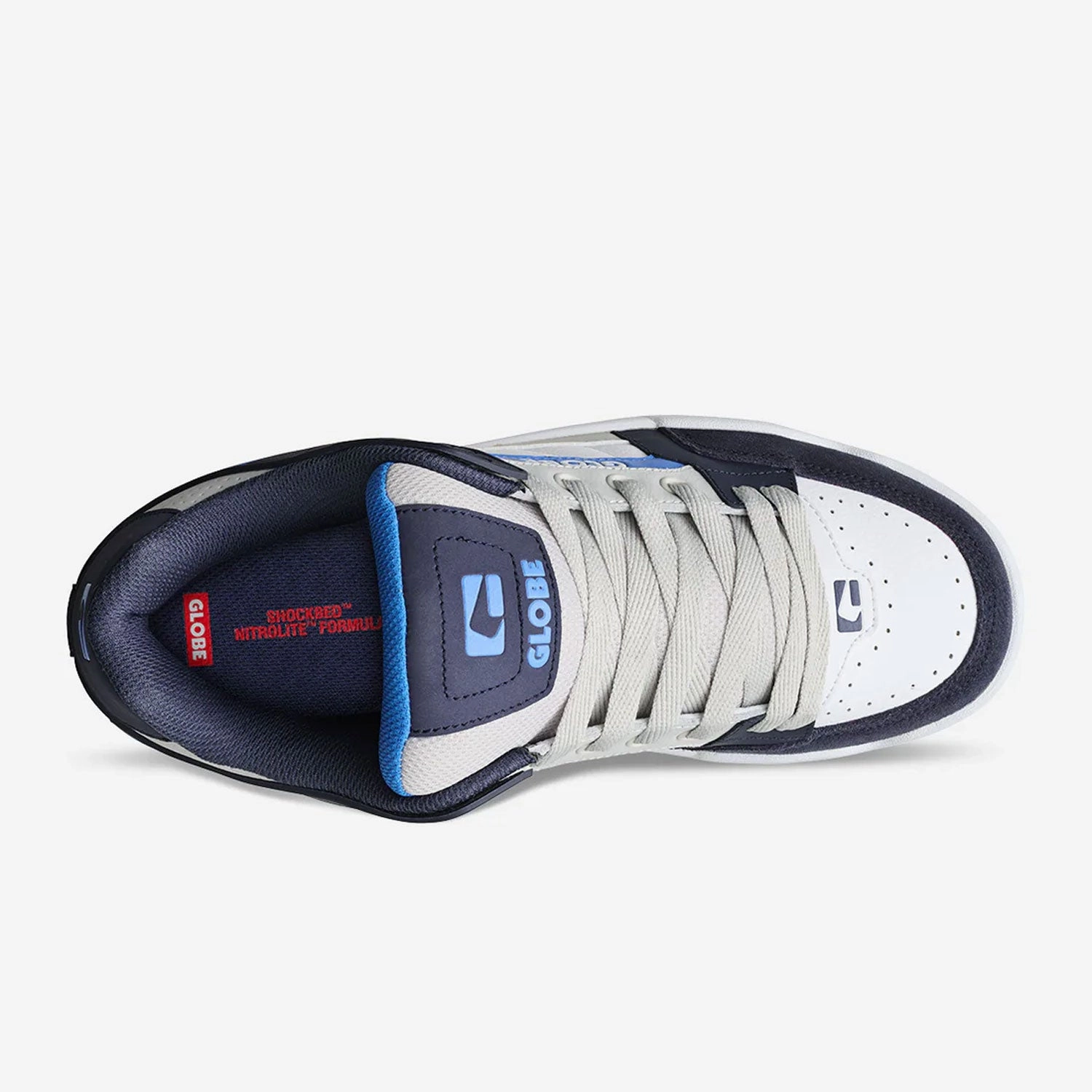 Generic Skate Globe Skateboard Shoes Tilt Blue Heaven/White