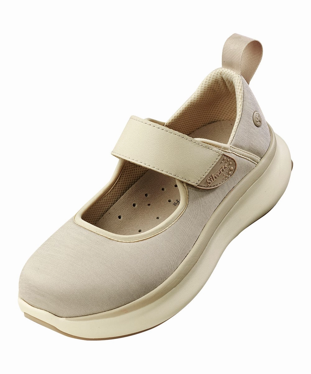 Women's Extra Wide Mary Jane Walking Shoes with Easy Touch Luxury Spa Slippers