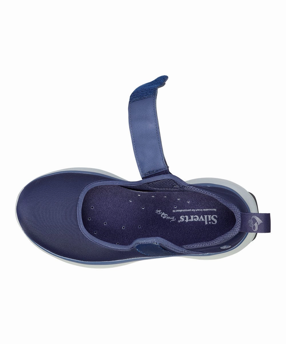 Women's Extra Wide Mary Jane Walking Shoes with Easy Touch Wade Slides