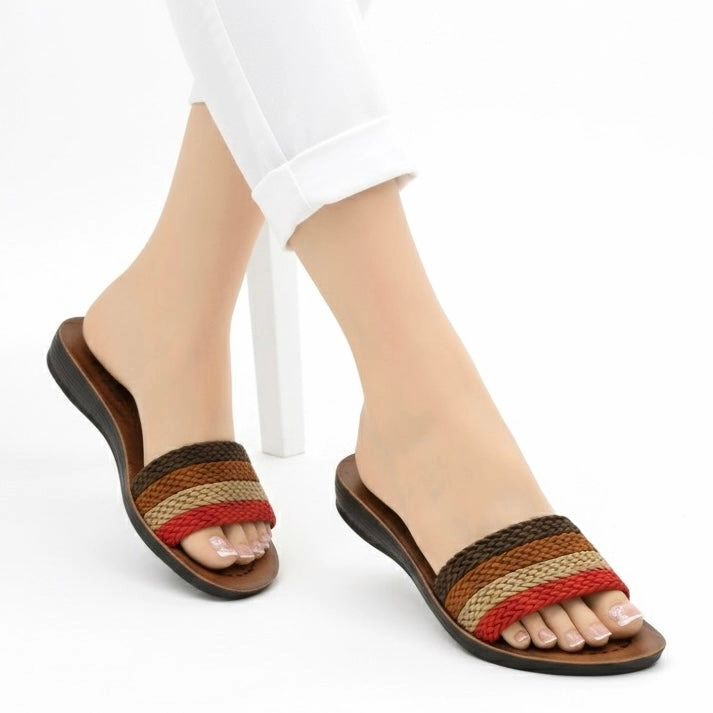 Grecek multi slipper Fendi Slides
