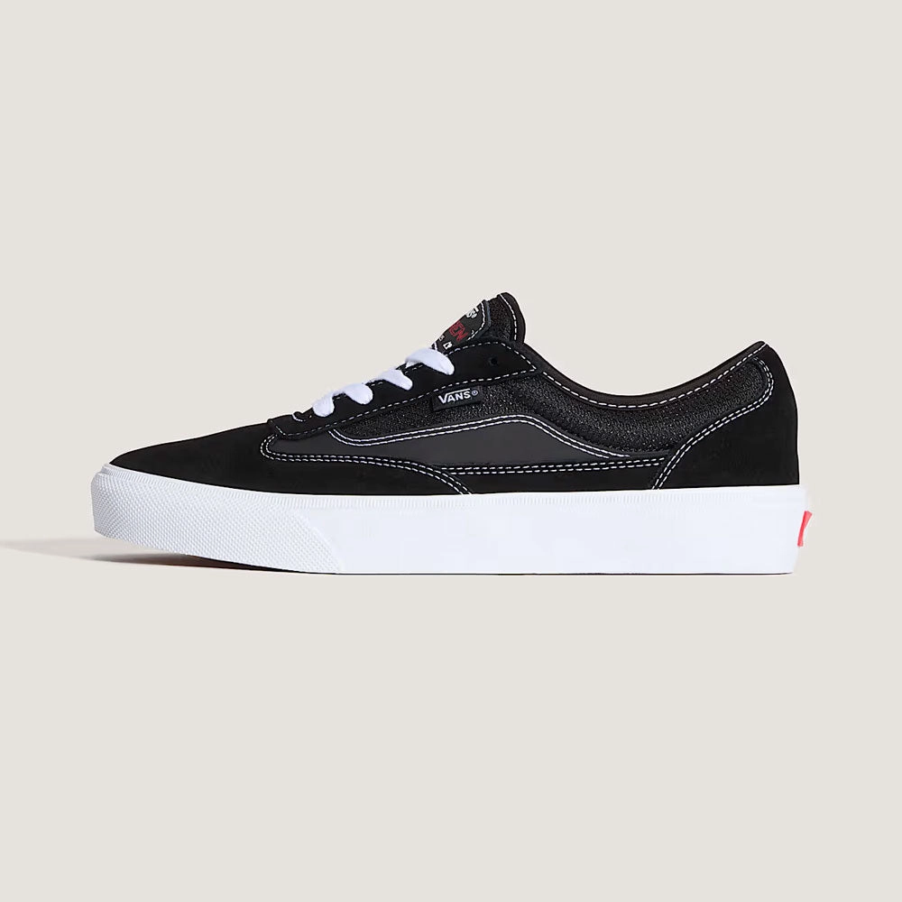 Vans 'Curren Caples' Skate Shoes (Gum Black / White) Vasconcellos Skate