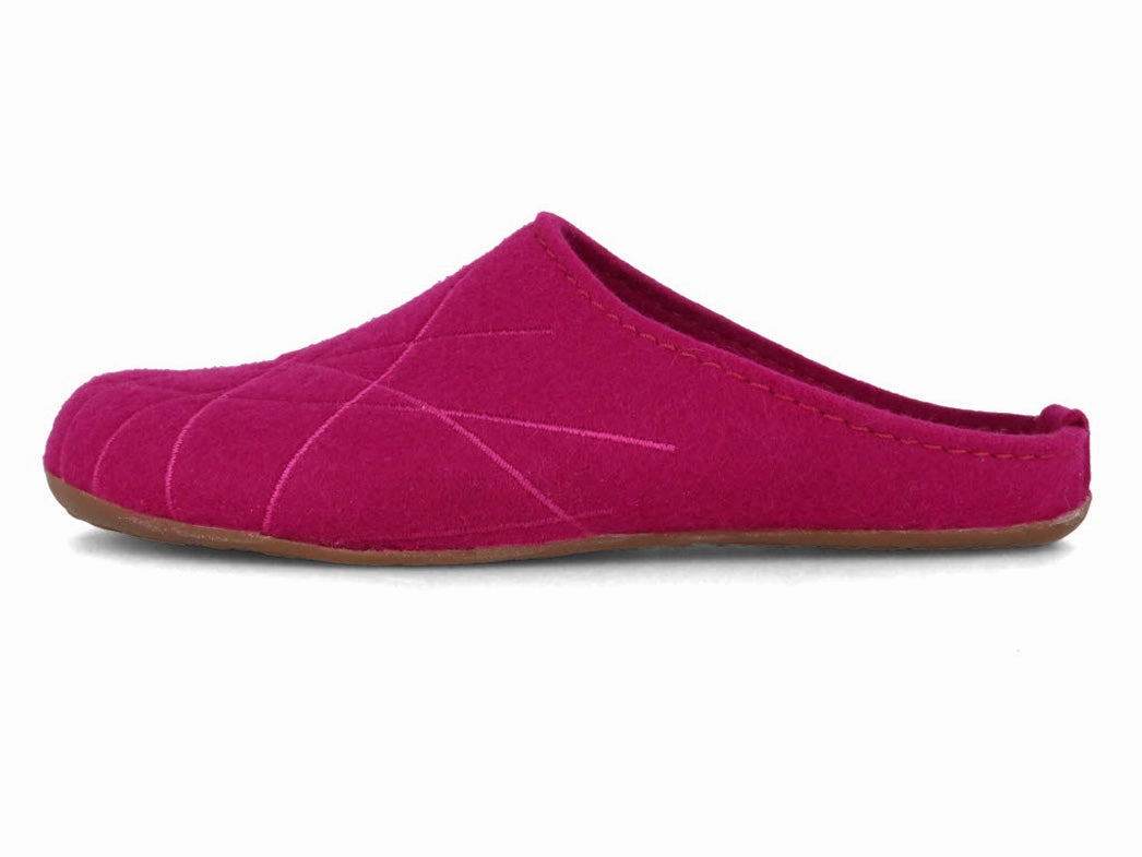 HAFLINGER Women Felt Slippers 'Everest Raya', cardinal Slippers Latest