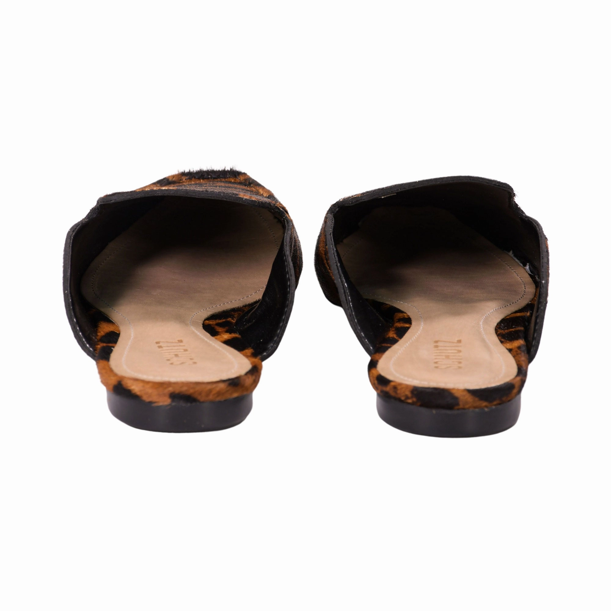 Schutz Women's Mule Natural Slide Wedge Sandals Comfort