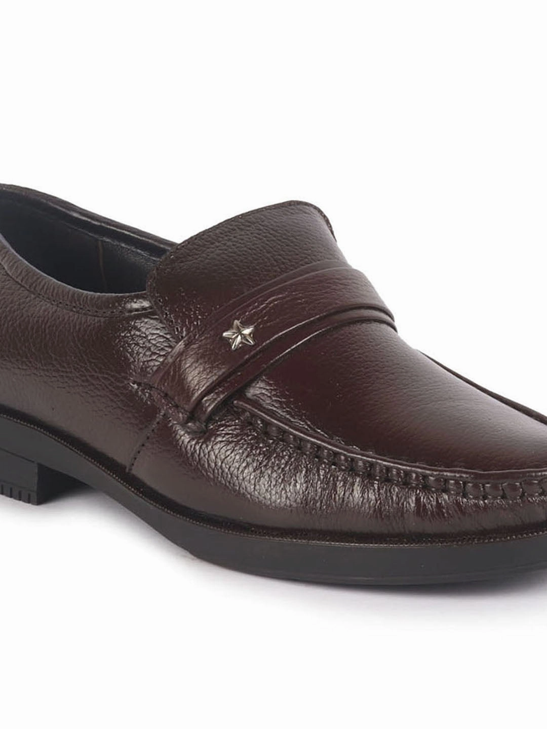 Mammut Hiking Boots Review Men Brown Genuine Leather Formal Slip On Moccasins Shoes for Office|Memory Cushion Meeting Slip-Ons