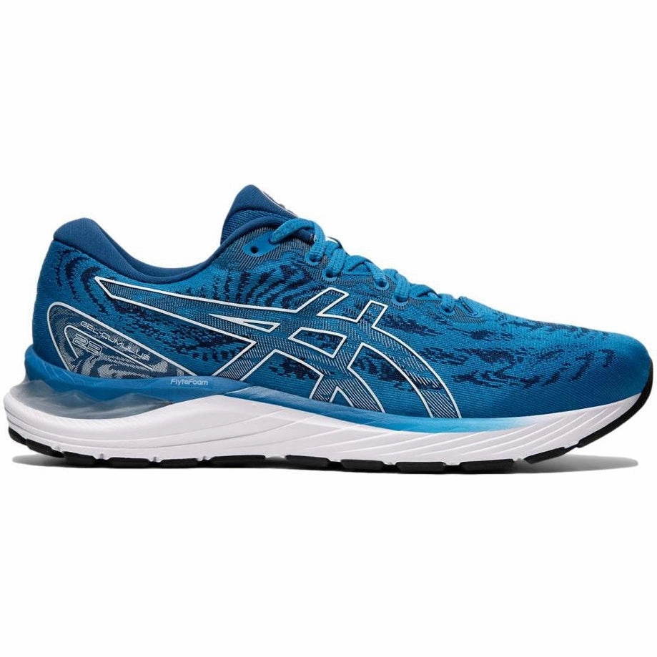 Asics Waterproof Walking Shoes Men's Asics Gel-Cumulus 23, Reborn Blue/White, 10.5 D Medium