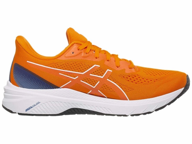Men's Asics GT-1000 12, Bright Orange/White, 9 D Medium Asics Shoes For Trail Running