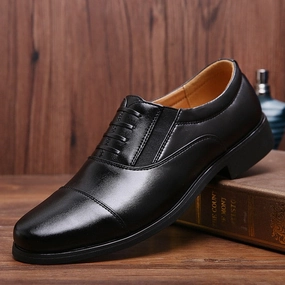Pole Climbing Shoes South Africa Brand Men Simple Lightweight Men Classic Derby Shoes Male Business Dress Formal Shoes  2019