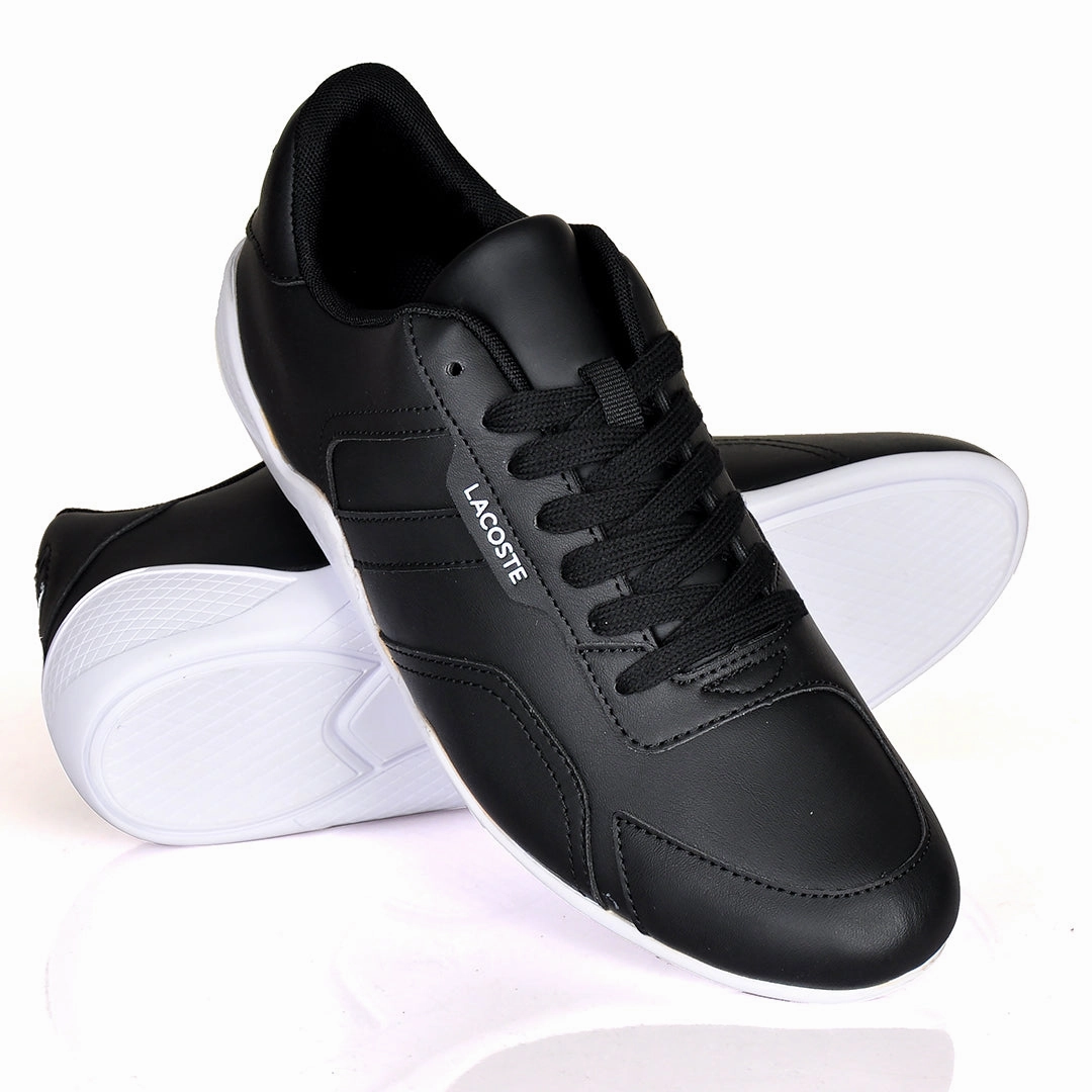Iconic Men's Breathable Leather Black and White Sneakers Best Barefoot Hiking Shoes Reddit