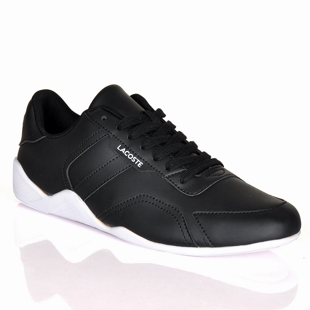 Iconic Men's Breathable Leather Black and White Sneakers Hiking Shoes X Reveal