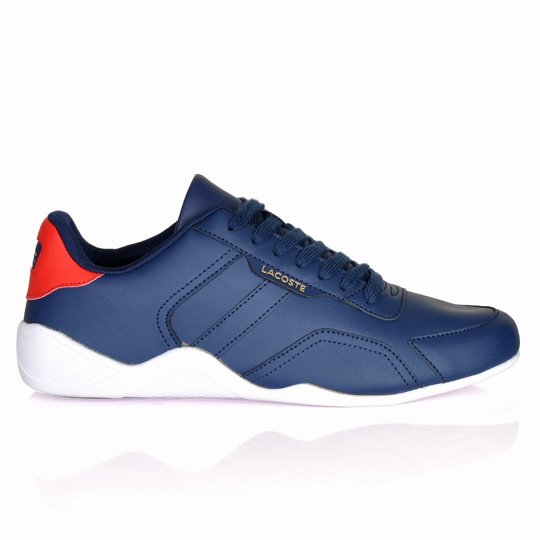 Salewa Trainer 2 Hiking Shoes Iconic Men's Breathable Leather Navy blue and White Sneakers