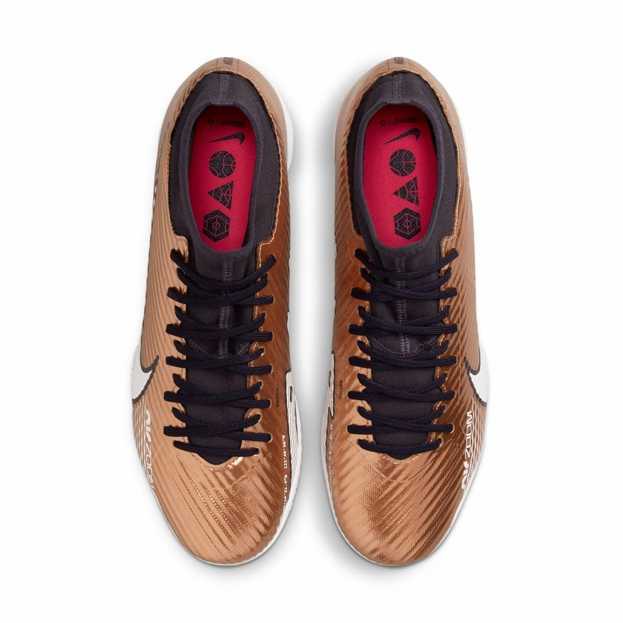 Nike Custom Shoe Nike Zoom Mercurial Superly 9 Academy IC - Metallic Copper