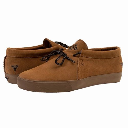 Fallen Shoes Apache Brown Brown Skate Pro