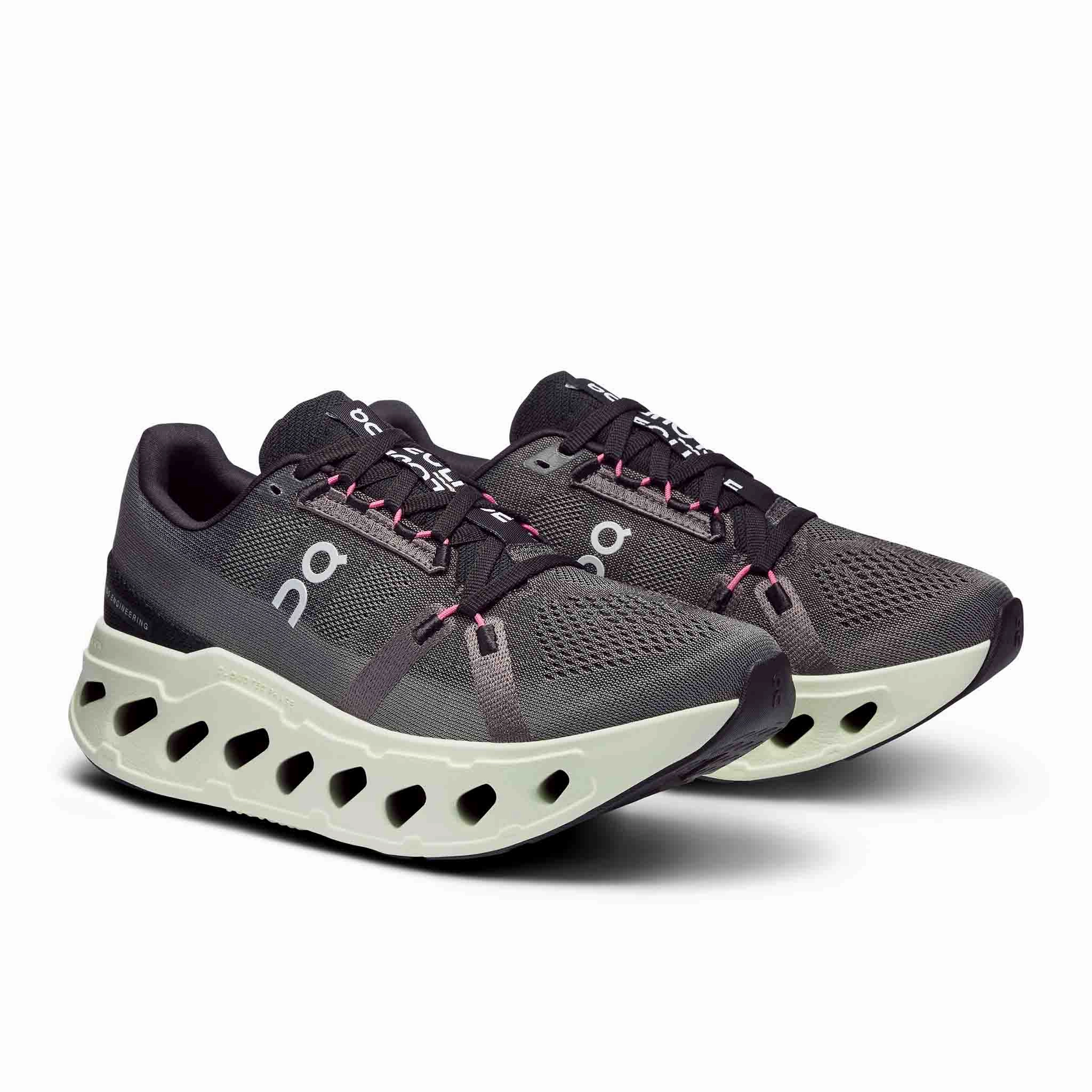 On | Women's Cloudeclipse Running Shoes - Rock/Lima Running Shoes Portland