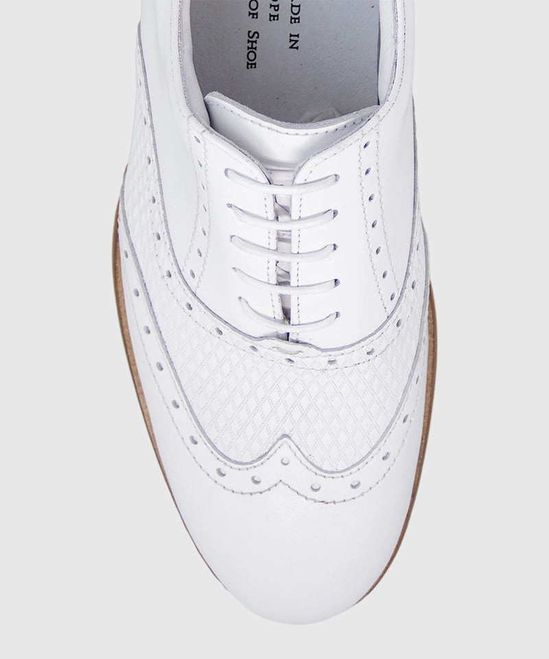 Nbg2004 Spiked Comfort Golf Shoe [FINAL DEAL] Monza White & Diamond - Men