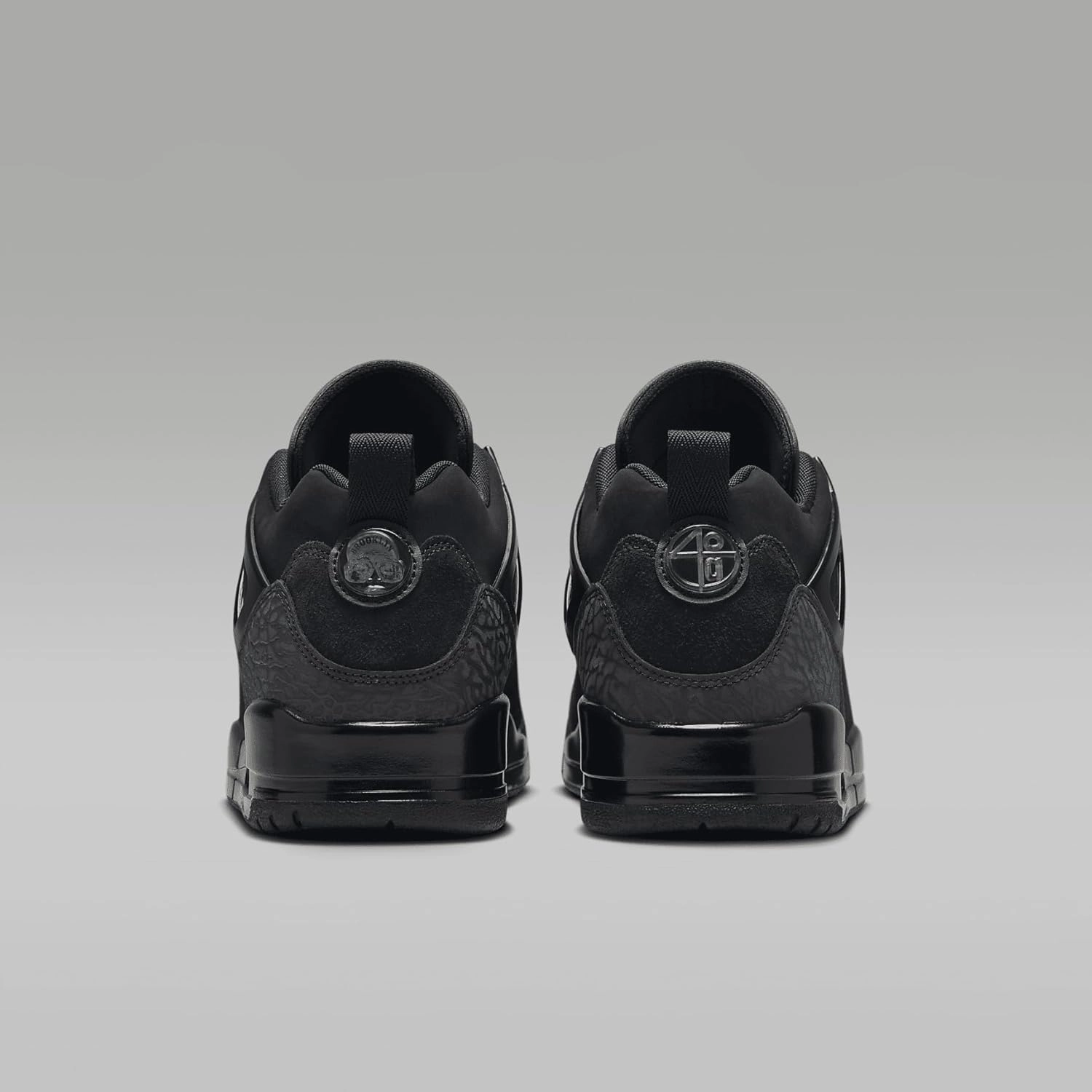 Nike Bicycle Shoes Jordan Spizike Low Men's Shoes (FQ1759-001, Black/Anthracite/Black)