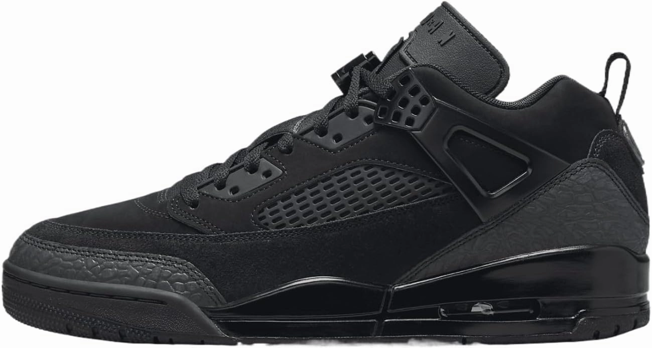 Jordan Spizike Low Men's Shoes (FQ1759-001, Black/Anthracite/Black) Female Nike Shoes