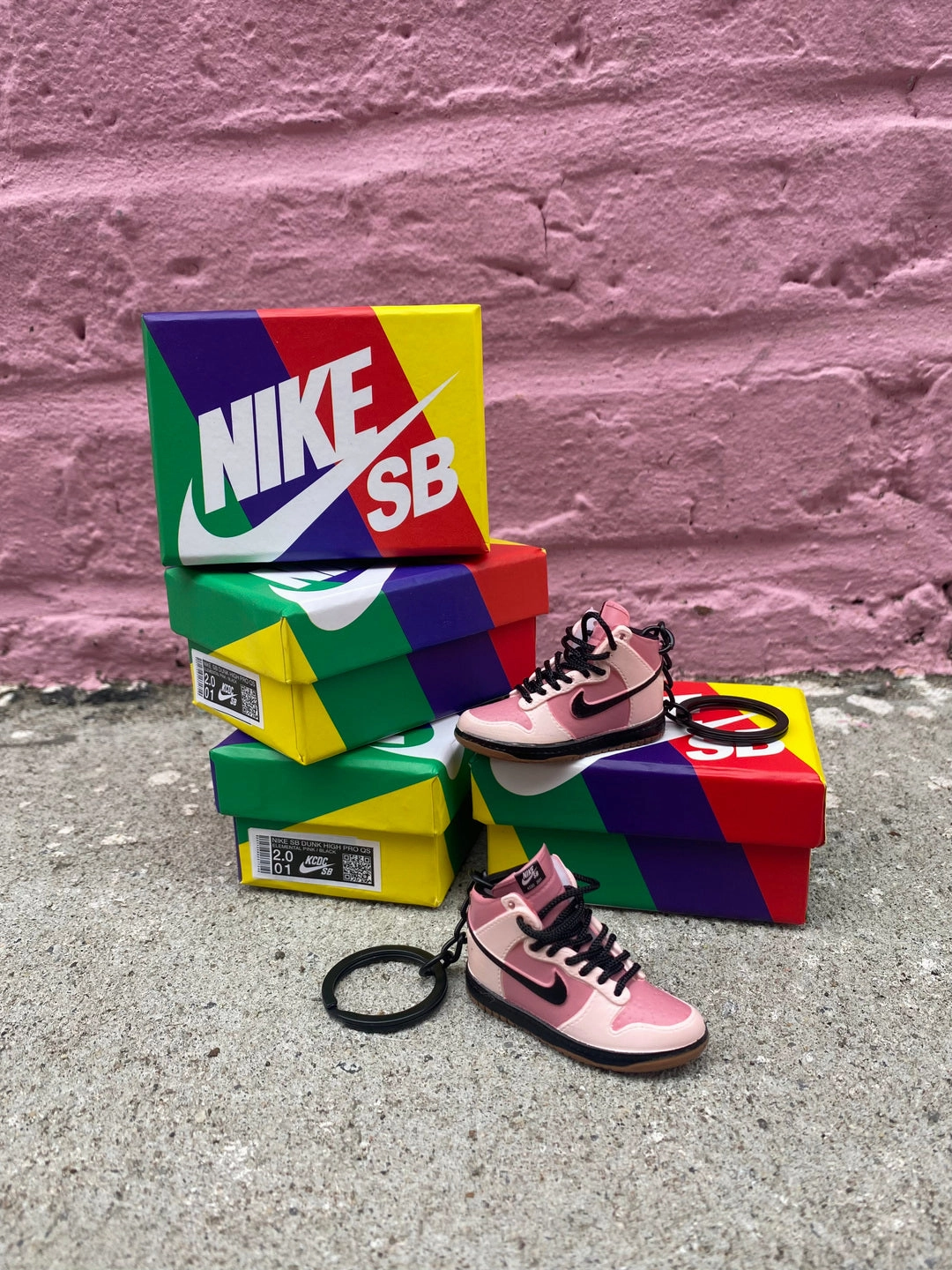 KCDC x Nike SB 20th Anniversary Custom Shoe Keychain  Limited Edition Az Cardinals Nike Shoes