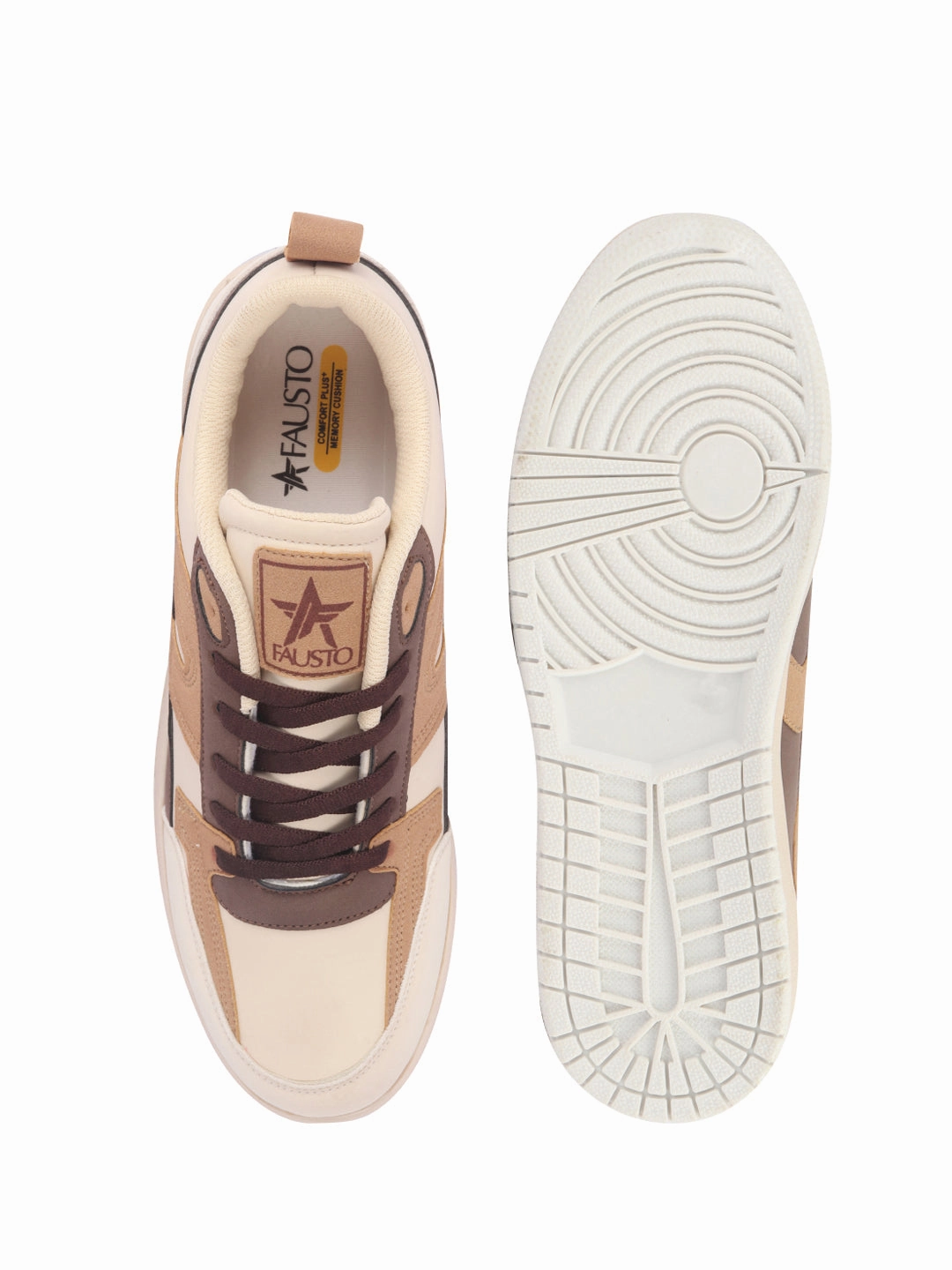 Montana Millz Sneakers Men Colorblocked Lace-Up Sneakers Classic Casual Shoe Soft Cushioned Insole Low Top Sneaker Shoes