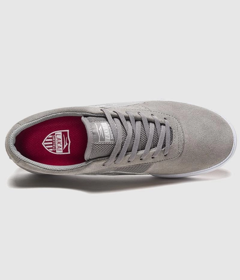 Vintage Skate Shoes Lakai Sheffield Skate Shoes Grey Suede