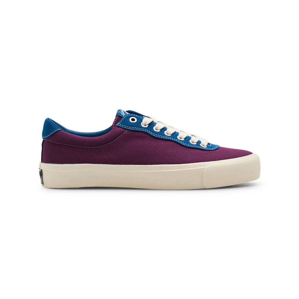 Skate Shoes Graffik Last Resort X Julian Smith 'VM001 Canvas Lo' Skate Shoes (Plum / Dirty Blue)