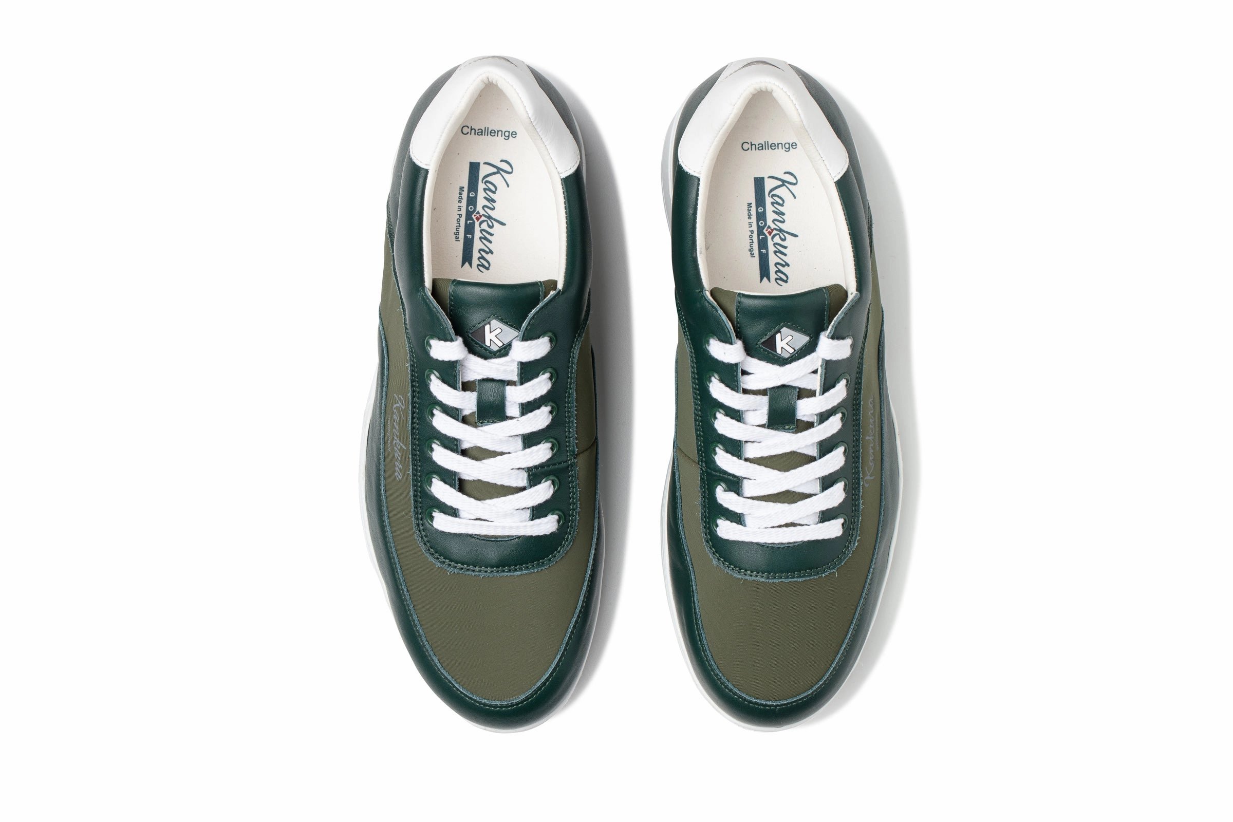 Shoes With Waterproof Challenge 06   Green Men's Golf Shoes  CH006 02