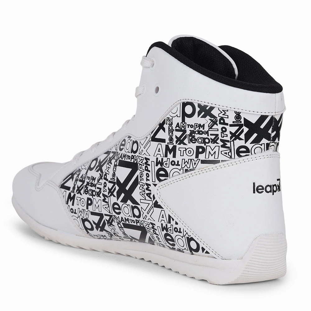 Casual Shoes Image Leap7x Casual White Lacing Sneakers DUCANI-3E By Liberty