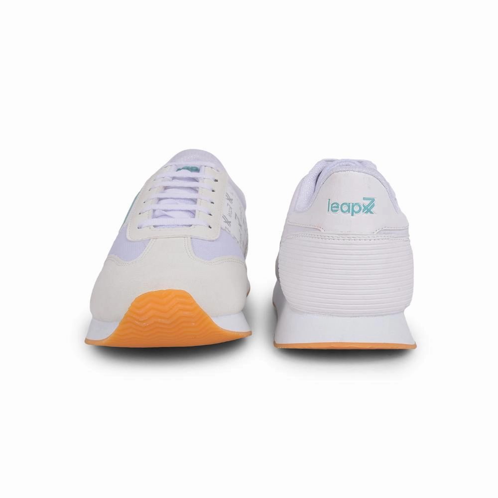 Leap7x Casual White Lacing Sneakers For Men BACKAM-1E By Liberty Originals Prophere Casual Shoes