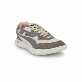 Leap7x Lacing Cream Casual Shoes For Men MENTOR By Liberty Loafers Shoes Casual