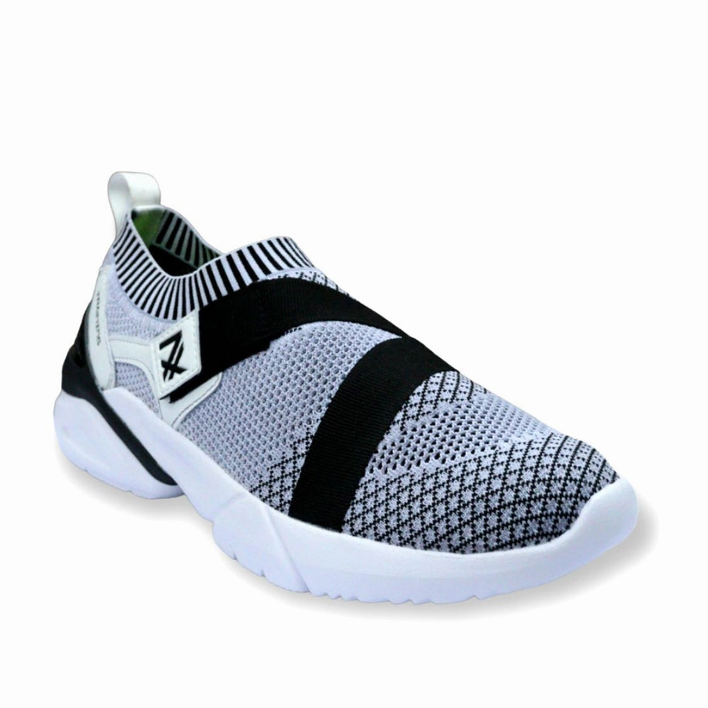 Casual Slip On Shoes Sale Leap7x Non Lacing White Casual Slip-on Shoes For Men BRISK-03E By Liberty