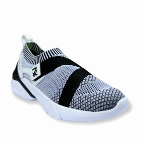 Leap7x Non Lacing White Casual Slip-on Shoes For Men BRISK-03E By Liberty Bronson Rugged Casual Oxford Shoe