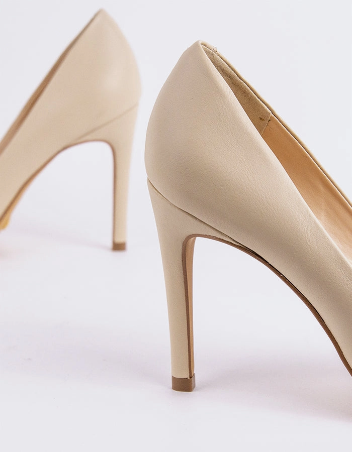 Love Off White Leather Thigh High Wedge Heel Boots