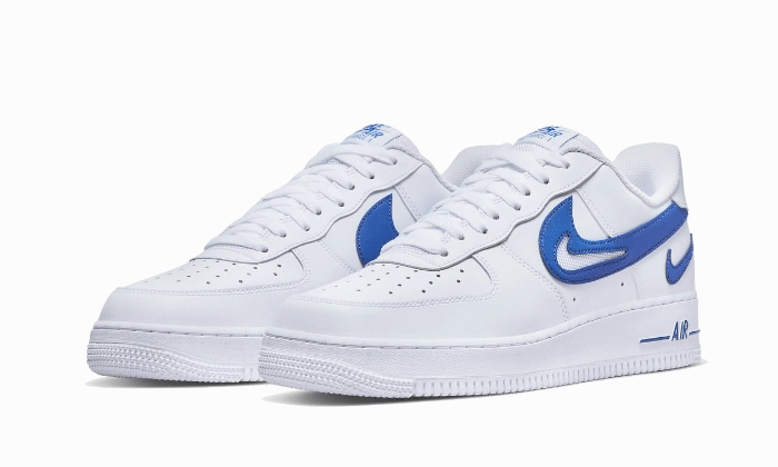 Nike Air Force 1 Low '07 FM Cut Out Swoosh White Game Royal Nike Mercurial Futsal Shoes