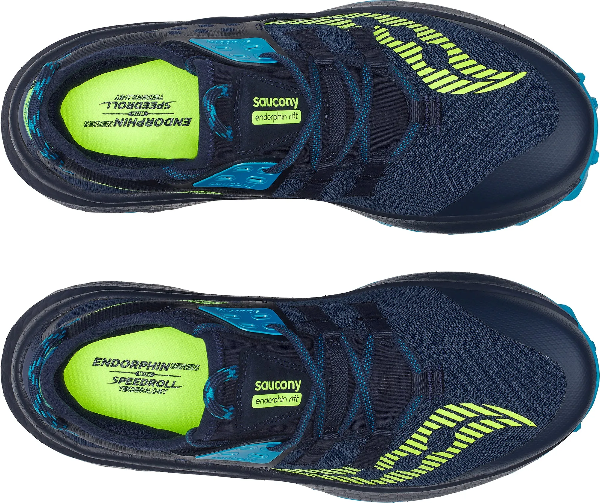 Saucony Endorphin Rift Mens Trail Running Shoes - Navy Trail Vs Approach Shoes